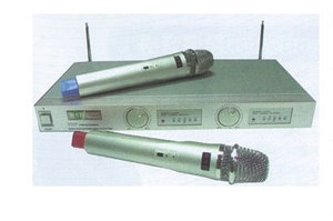 VHF雙頻無線麥克風組合機