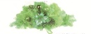 18吋果綠裝飾灣月藤K-Y0700-4